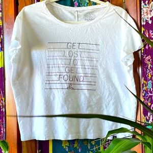 Prana “Get Lost to Get Found” Oversized T-shirt - Size M